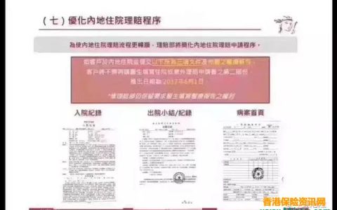 香港英国保诚（prudential）最新理赔所需文件指引
