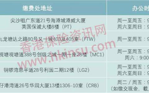 香港保诚续保缴费最新攻略（截止2018年6月）