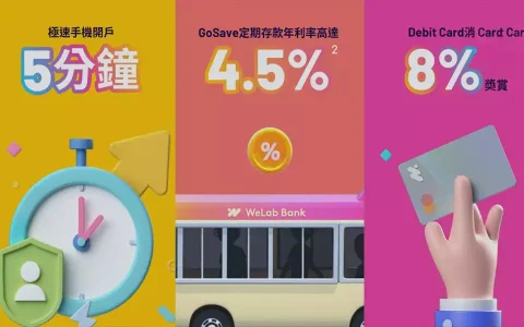 香港虚拟银行「WeLab Bank汇立银行」开业  最快5分钟开户