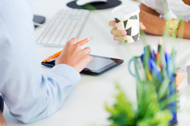 two business woman working office with digital tablet 1301 3550