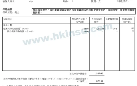 安盛爱护同行重疾险计划书分享