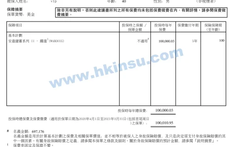每年缴费10万美元 5年交50万美元 60岁后可以拿多少钱？