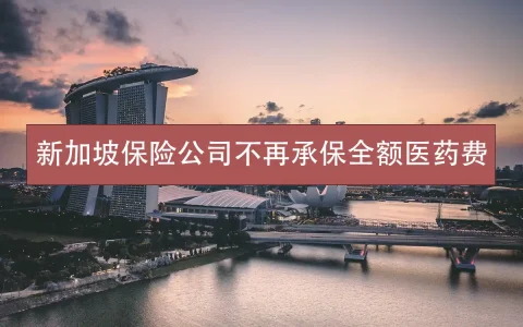新加坡保险公司不再承保全额医药费