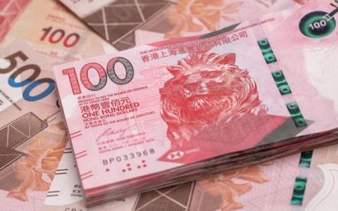 港元1個月拆息七連跌續創1個月新低