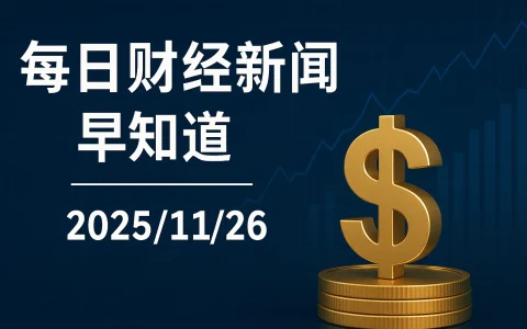 每日财经新闻早知道（2025/11/26）