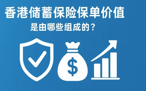 香港储蓄保险保单价值是由哪些组成的？
