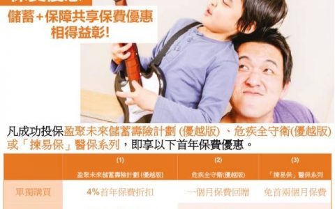 FWD香港富卫保险最新优惠活动（7月3日-8月31日）
